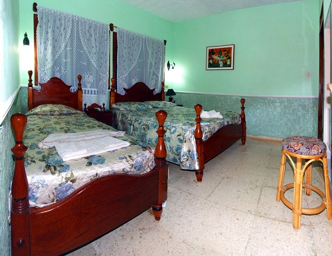 'Habitacion 2' Casas particulares are an alternative to hotels in Cuba.